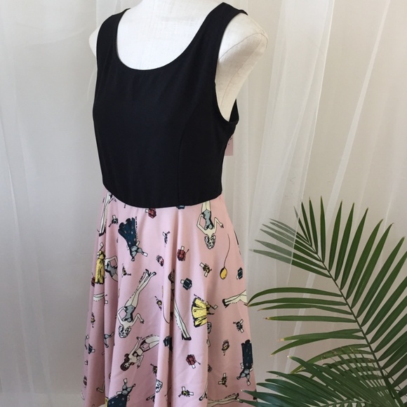 SmakParlour Paper Doll Dress (Sz XL fits like a L) - Picture 4 of 6